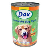 Консервирана храна за кучета DAX Poultry с пилешко месо